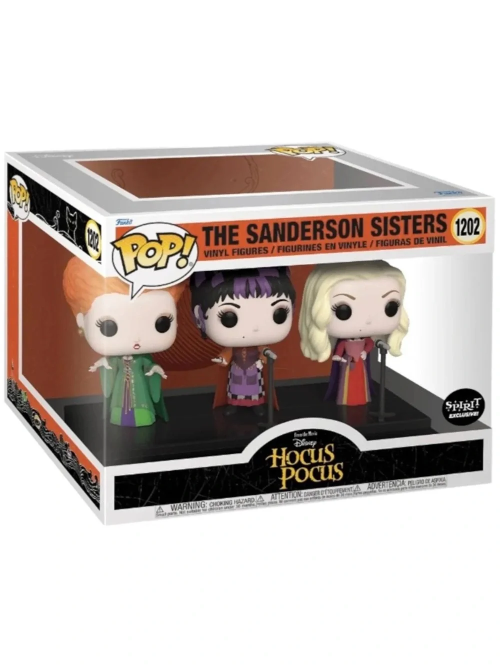 Disney Funko Pop! Hocus Pocus The Sanderson Sisters — Orange, Purple, Green - Picture 4 of 7